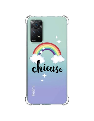 Coque Xiaomi Redmi Note 11 Pro Chieuse Arc En Ciel Transparente - Maryline Cazenave