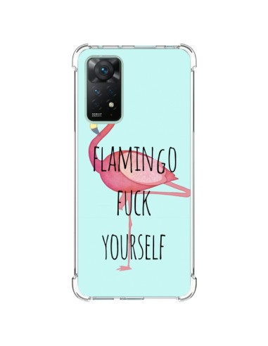Coque Xiaomi Redmi Note 11 Pro Flamingo Fuck Yourself - Maryline Cazenave