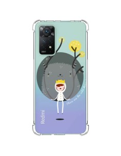 Coque Xiaomi Redmi Note 11 Pro Monstre Princesse Transparente - Maria Jose Da Luz