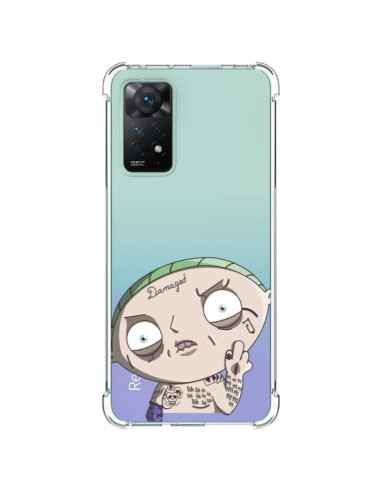 Cover Xiaomi Redmi Note 11 Pro Stewie Joker Suicide Squad Trasparente - Mikadololo