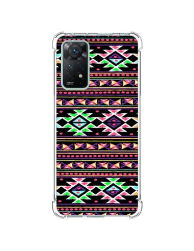 Coque Xiaomi Redmi Note 11 Pro Black Aylen Azteque - Monica Martinez