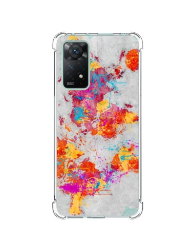 Coque Xiaomi Redmi Note 11 Pro Terre Map Monde Mother Earth Crying - Maximilian San