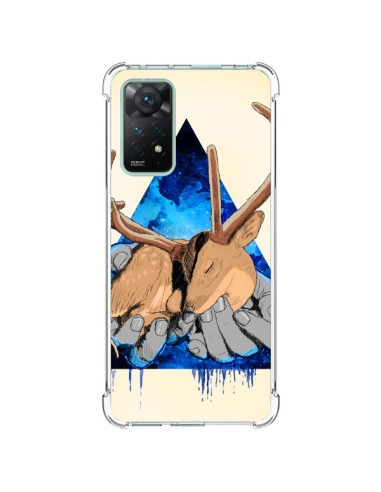 Coque Xiaomi Redmi Note 11 Pro Cerf Triangle Seconde Chance - Maximilian San