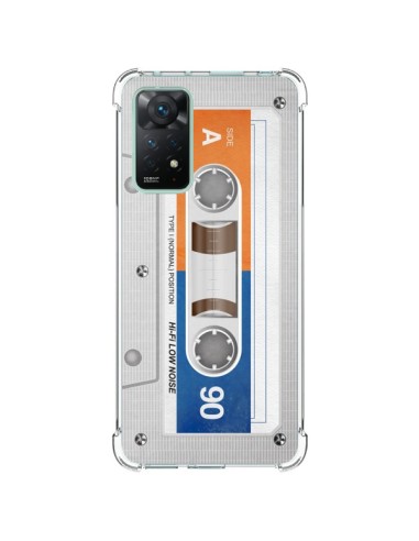 Coque Xiaomi Redmi Note 11 Pro White Cassette K7 - Maximilian San
