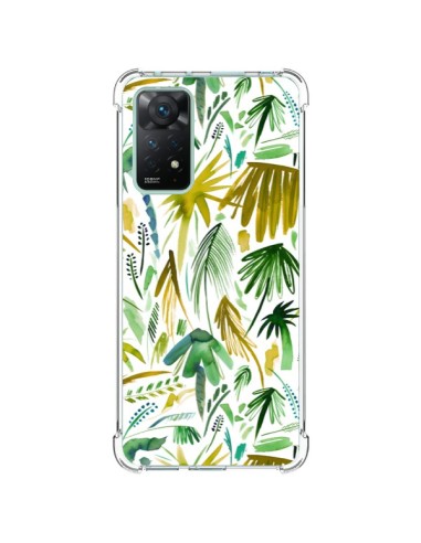 Cover Xiaomi Redmi Note 11 Pro Brushstrokes Tropicali Palme Verdi - Ninola Design