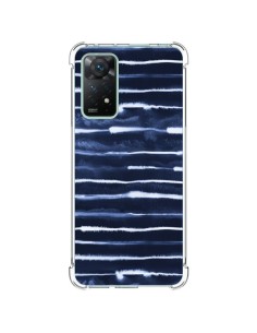 Coque Xiaomi Redmi Note 11 Pro Electric Lines Navy - Ninola Design