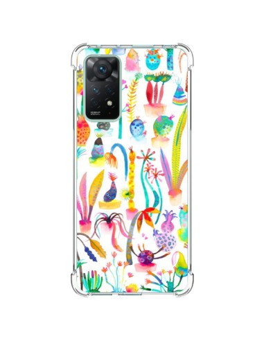 Coque Xiaomi Redmi Note 11 Pro Little Textured Dots White - Ninola Design