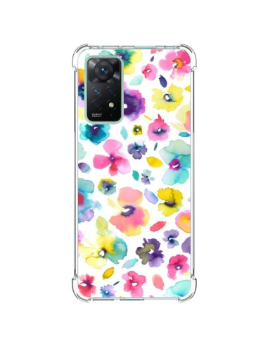 Xiaomi Redmi Note 11 Pro Case Flowers Colorful Painting - Ninola Design