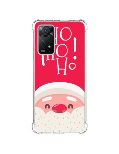 Cover Xiaomi Redmi Note 11 Pro Babbo Natale Oh Oh Oh Rosso - Nico