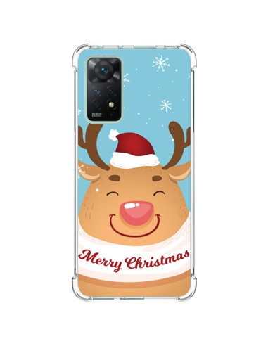 Cover Xiaomi Redmi Note 11 Pro Renna di Natale Merry Christmas - Nico