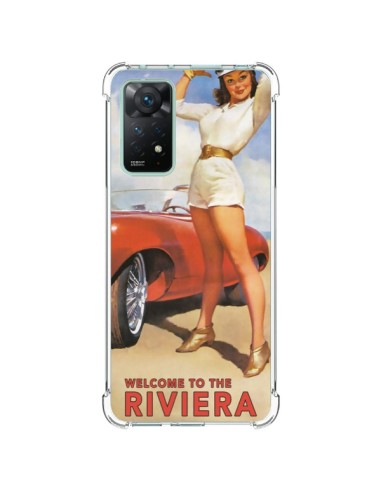 Coque Xiaomi Redmi Note 11 Pro Welcome to the Riviera Vintage Pin Up - Nico