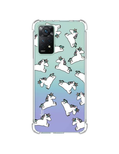 Coque Xiaomi Redmi Note 11 Pro Licorne Crinière Transparente - Nico