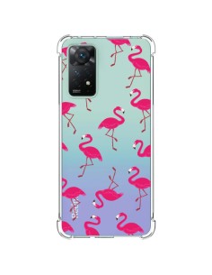 Coque Xiaomi Redmi Note 11 Pro flamant Rose et Flamingo Transparente - Nico