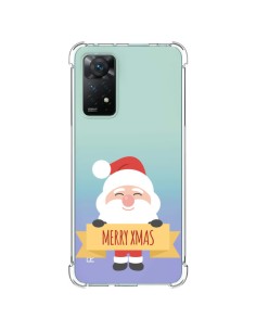 Cover Xiaomi Redmi Note 11 Pro Babbo Natale Trasparente - Nico