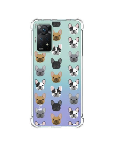 Coque Xiaomi Redmi Note 11 Pro Chiens Bulldog Français Transparente - Pet Friendly