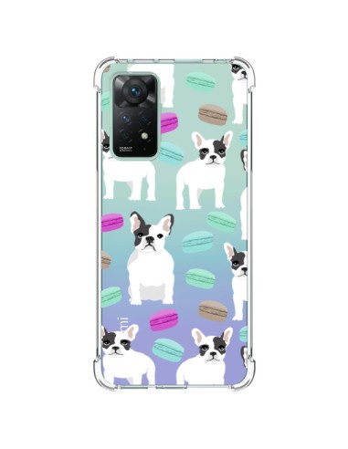 Xiaomi Redmi Note 11 Pro Case Dog Bulldog Macarons Clear - Pet Friendly