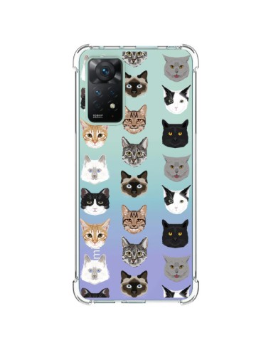 Cover Xiaomi Redmi Note 11 Pro Gatto Trasparente - Pet Friendly