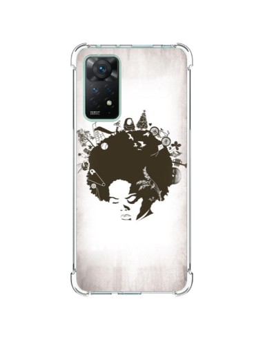 Coque Xiaomi Redmi Note 11 Pro Childhood Garden Afro - Rachel Caldwell