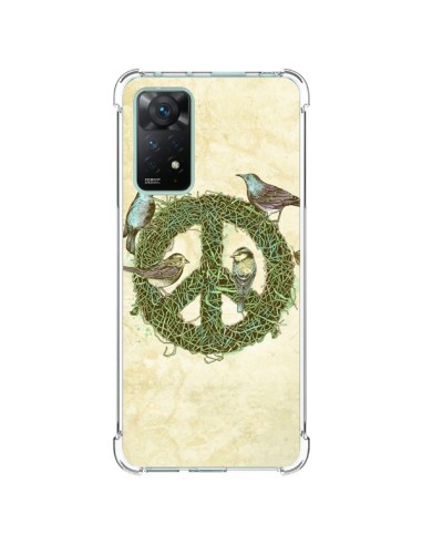 Cover Xiaomi Redmi Note 11 Pro Peace and Love Natura Uccelli - Rachel Caldwell