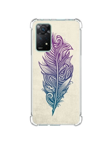 Coque Xiaomi Redmi Note 11 Pro Feather Plume Arc En Ciel - Rachel Caldwell