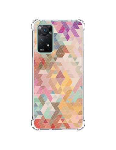 Coque Xiaomi Redmi Note 11 Pro Azteque Pattern Triangles - Rachel Caldwell