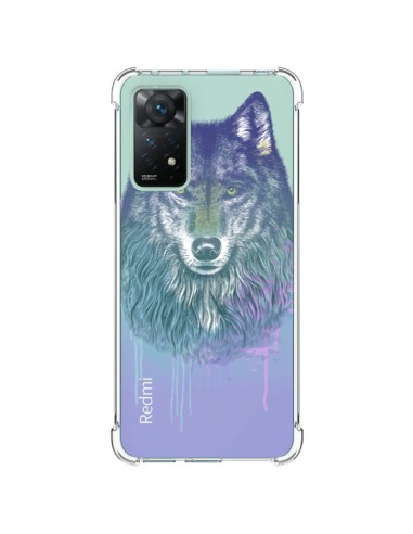 Coque Xiaomi Redmi Note 11 Pro Loup Wolf Animal Transparente - Rachel Caldwell