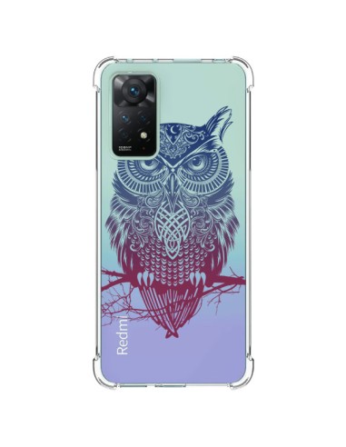 Cover Xiaomi Redmi Note 11 Pro Gufo Trasparente - Rachel Caldwell