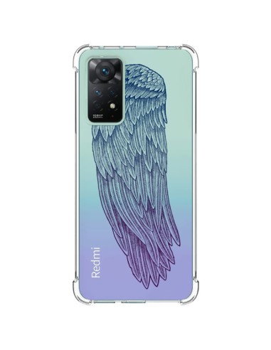 Coque Xiaomi Redmi Note 11 Pro Ailes d'Ange Angel Wings Transparente - Rachel Caldwell