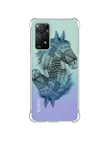 Coque Xiaomi Redmi Note 11 Pro Cheval Horse Double Transparente - Rachel Caldwell