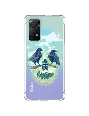 Cover Xiaomi Redmi Note 11 Pro Teschio Natura Trasparente - Rachel Caldwell