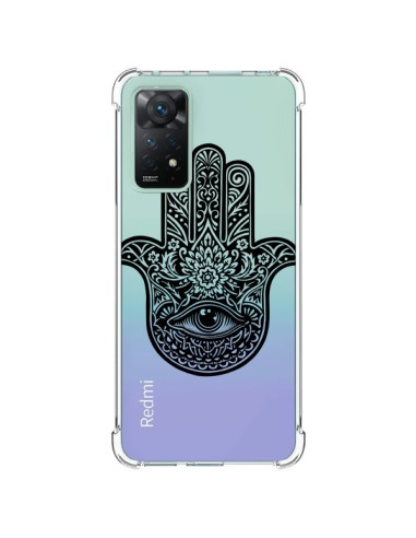 Xiaomi Redmi Note 11 Pro Case Hamsa 5 fingers Bad Hand Eye Clear - Rachel Caldwell