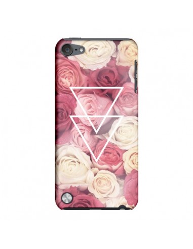 Coque Roses Triangles Fleurs pour iPod Touch 5 - Jonathan Perez