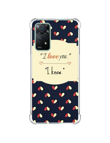 Xiaomi Redmi Note 11 Pro Case I Love you - R Delean