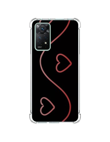 Coque Xiaomi Redmi Note 11 Pro Coeur Love Rouge - R Delean