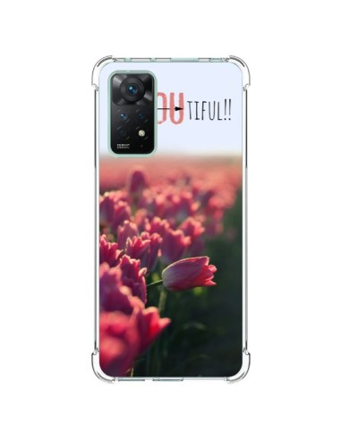 Xiaomi Redmi Note 11 Pro Case Be you Tiful Tulips - R Delean