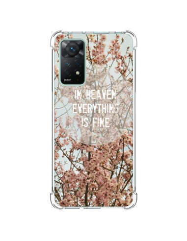 Xiaomi Redmi Note 11 Pro Case In heaven everything is fine paradise Flowers - R Delean