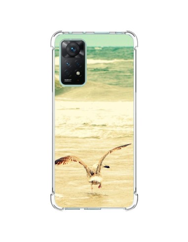 Coque Xiaomi Redmi Note 11 Pro Mouette Mer Ocean Sable Plage Paysage - R Delean