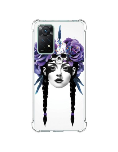 Coque Xiaomi Redmi Note 11 Pro Fille Fleurs Warrior - Ruben Ireland