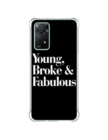 Xiaomi Redmi Note 11 Pro Case Young, Broke & Fabulous - Rex Lambo