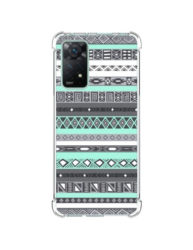 Cover Xiaomi Redmi Note 11 Pro Azteco Aztec Blu Pastello - Rex Lambo
