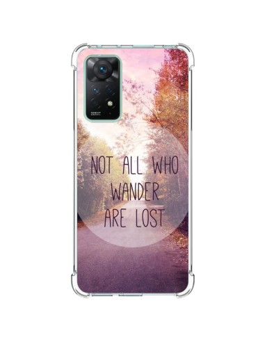 Coque Xiaomi Redmi Note 11 Pro Not all who wander are lost - Sylvia Cook