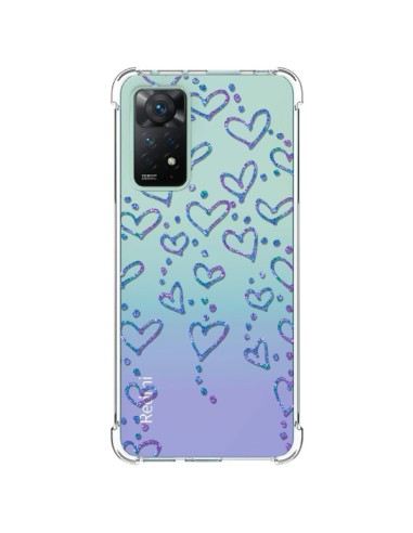 Cover Xiaomi Redmi Note 11 Pro Cuori Flottanti Trasparente - Sylvia Cook