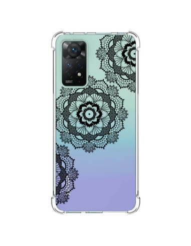 Xiaomi Redmi Note 11 Pro Case Triple Mandala Black Clear - Sylvia Cook