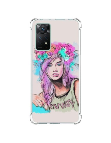 Coque Xiaomi Redmi Note 11 Pro Femme Mannequin Barbara Palvin - Sara Eshak