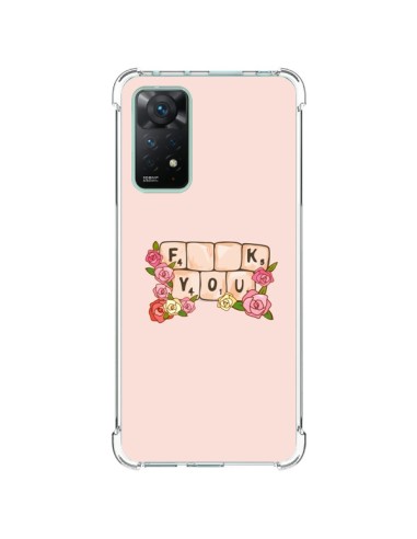 Coque Xiaomi Redmi Note 11 Pro Fuck You Love - Sara Eshak