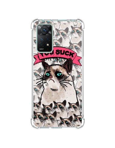 Coque Xiaomi Redmi Note 11 Pro Chat Grumpy Cat - You Suck - Sara Eshak