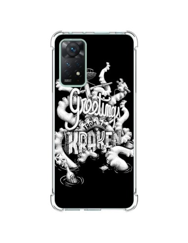 Coque Xiaomi Redmi Note 11 Pro Greetings from the kraken Tentacules Poulpe - Senor Octopus