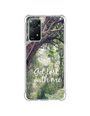 Coque Xiaomi Redmi Note 11 Pro Get lost with him Paysage Foret Palmiers - Tara Yarte