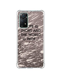 Coque Xiaomi Redmi Note 11 Pro Life is short Foret - Tara Yarte