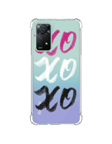 Coque Xiaomi Redmi Note 11 Pro XoXo Rose Blanc Noir Transparente - Yohan B.